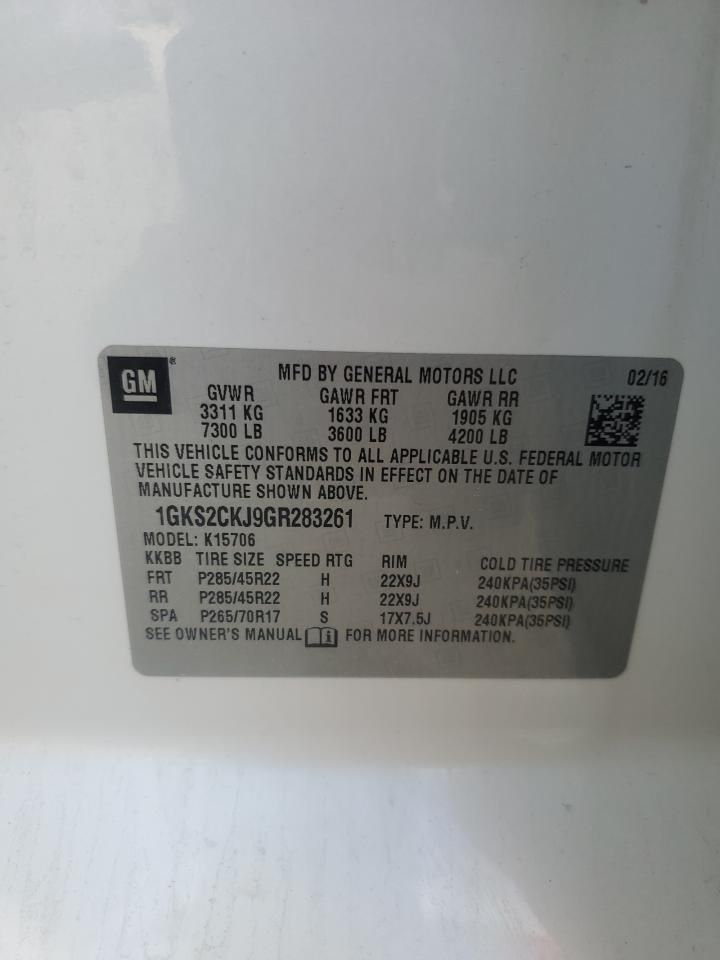 2016 GMC Yukon Denali