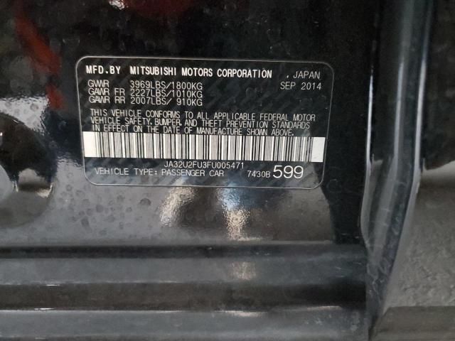 2015 Mitsubishi Lancer es