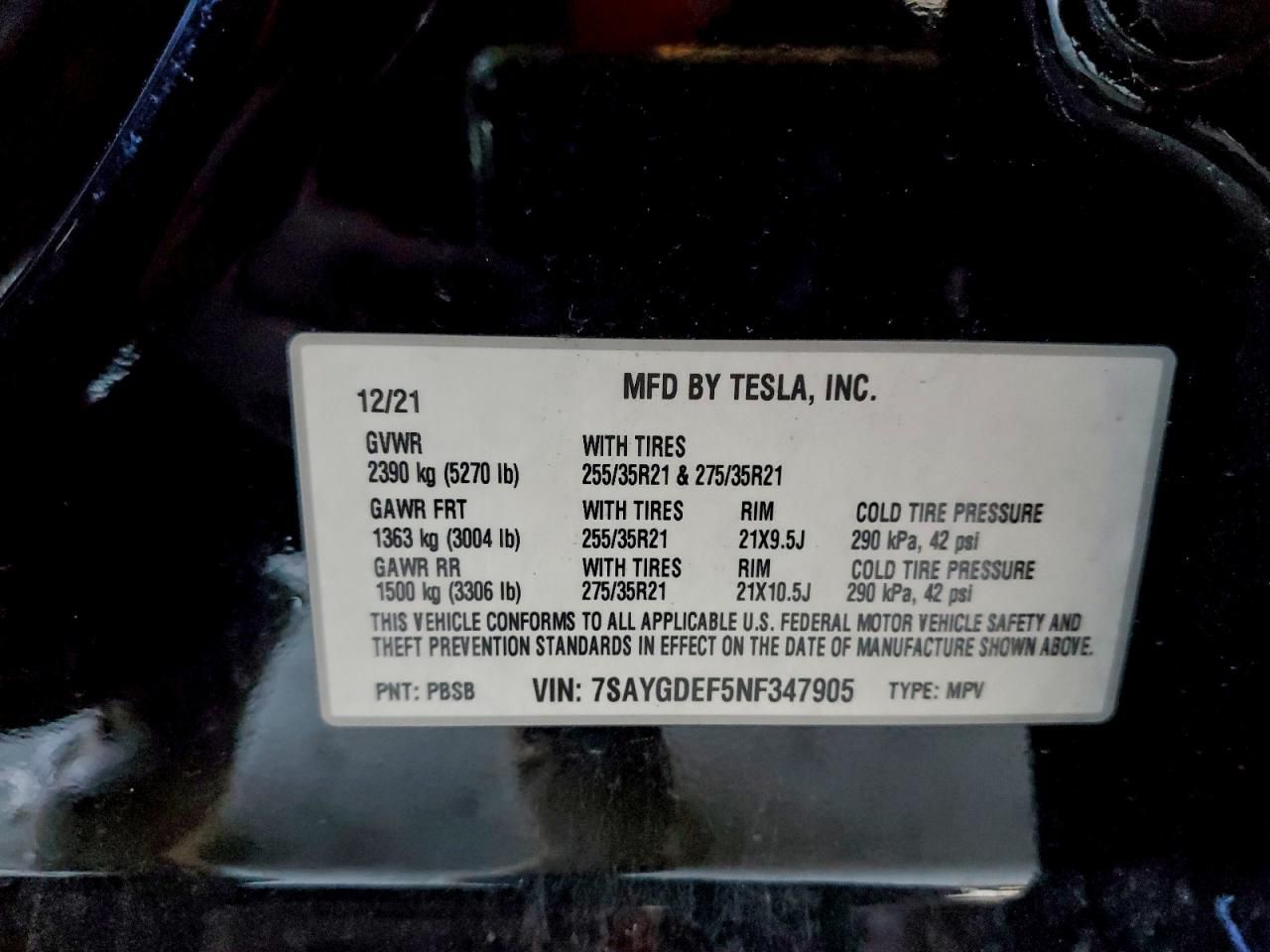 2022 Tesla Model y