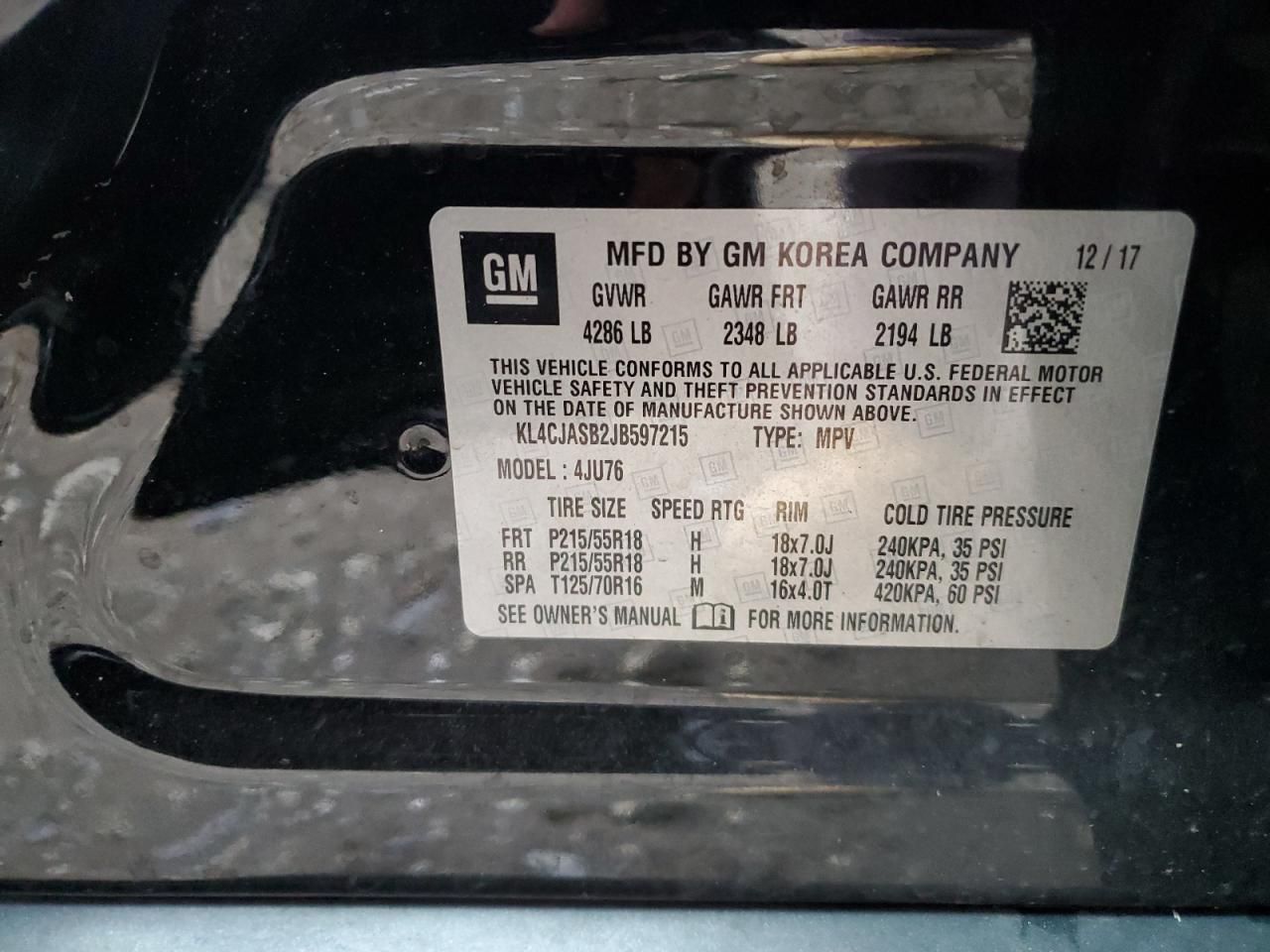 2018 Buick Encore Preferred