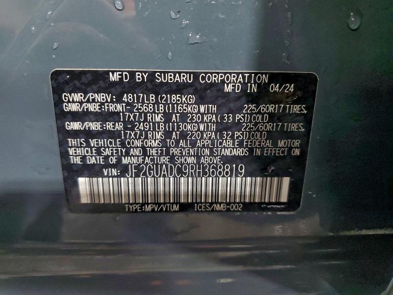 2024 Subaru Crosstrek Premium