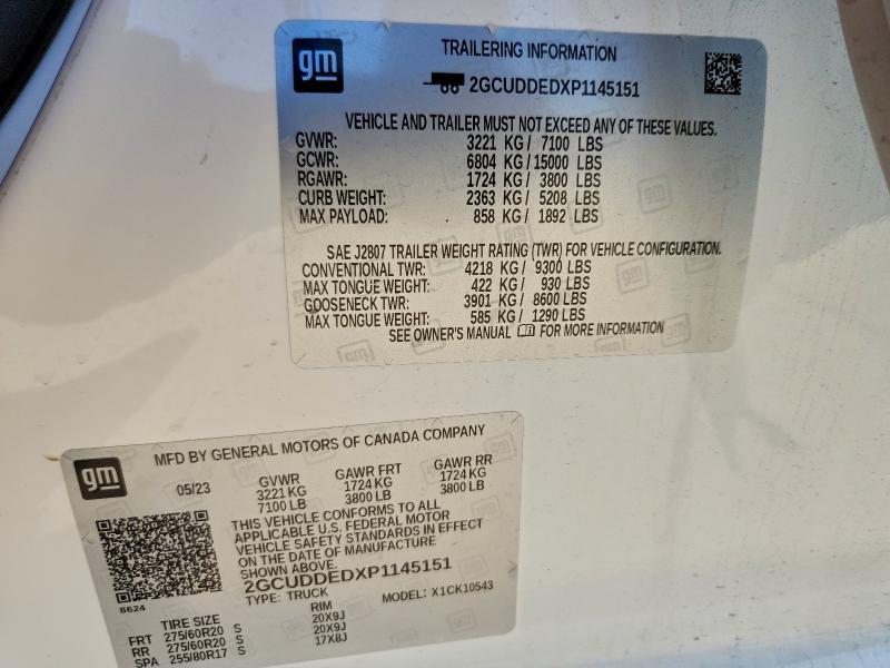 2023 Chevrolet Silverado K1500 lt