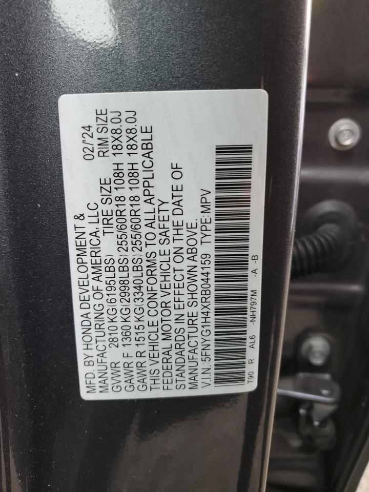 2024 Honda Pilot exl