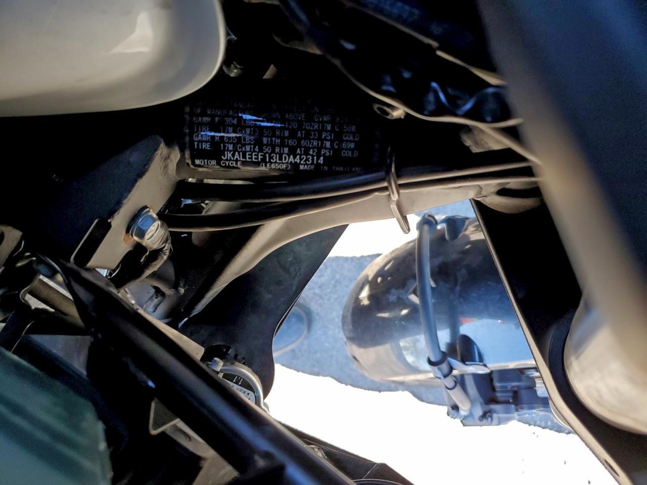 2020 Kawasaki KLE650 F