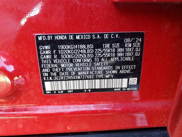 2025 Honda Hr-v Sport