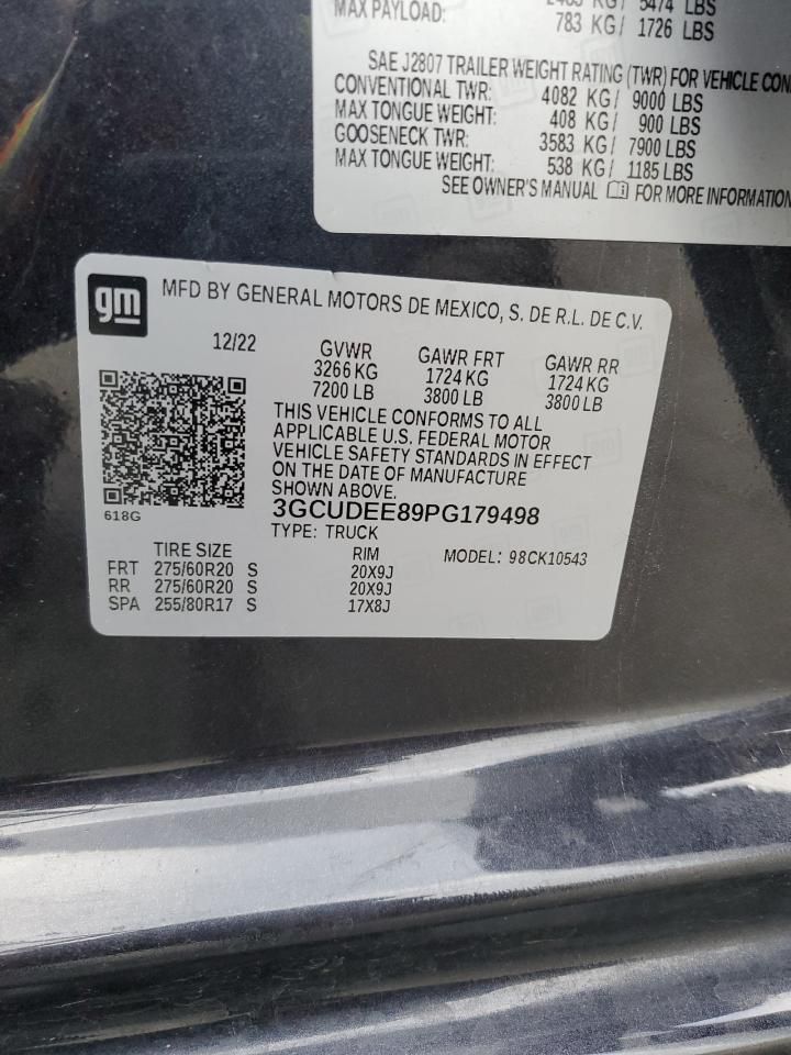 2023 Chevrolet Silverado K1500 rst