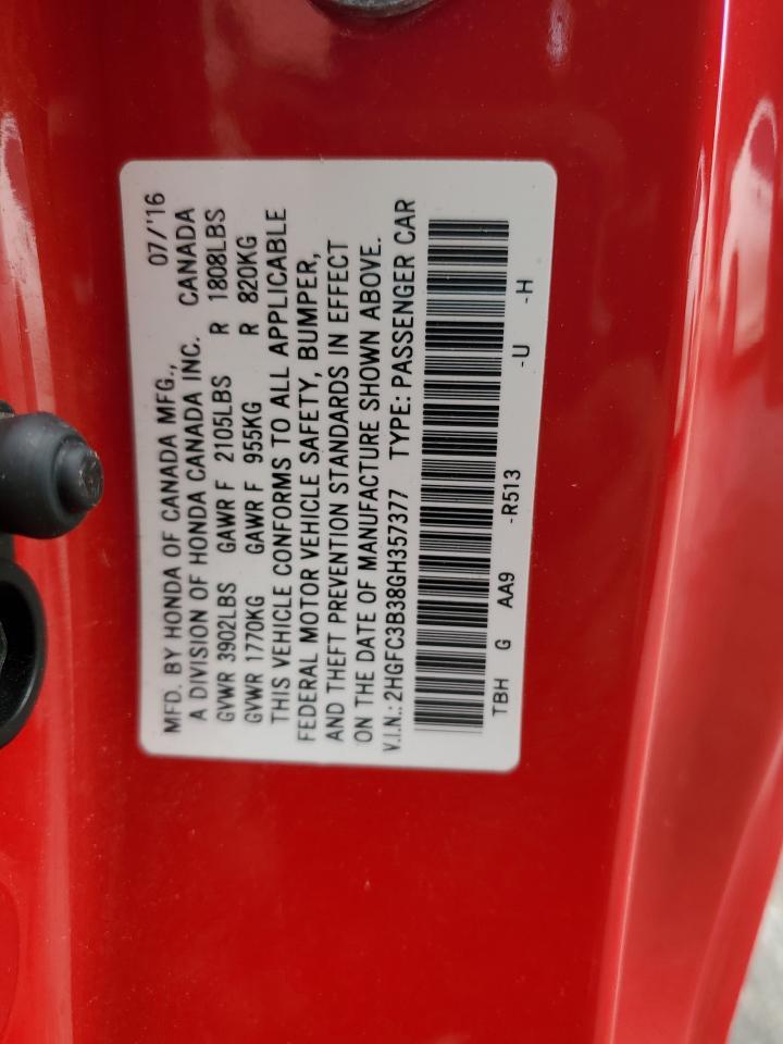 2016 Honda Civic ex