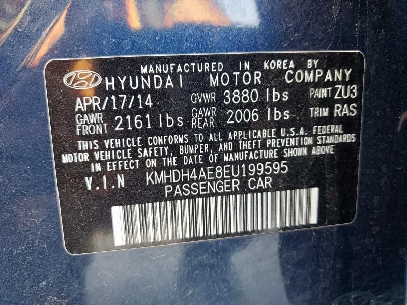 2014 Hyundai Elantra se