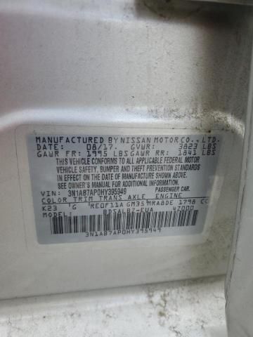 2017 Nissan Sentra s