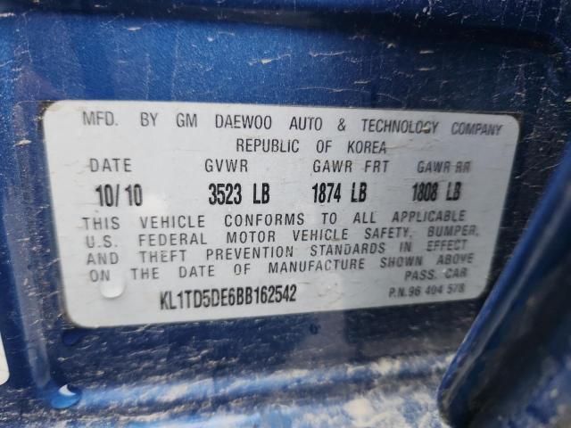 2011 Chevrolet Aveo ls