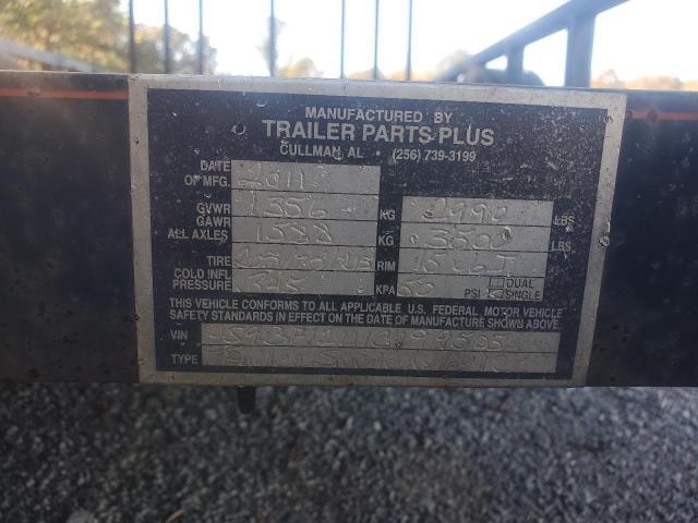 2011 Sikeston Fender Utility Trailer