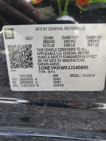 2018 Chevrolet Traverse High Country