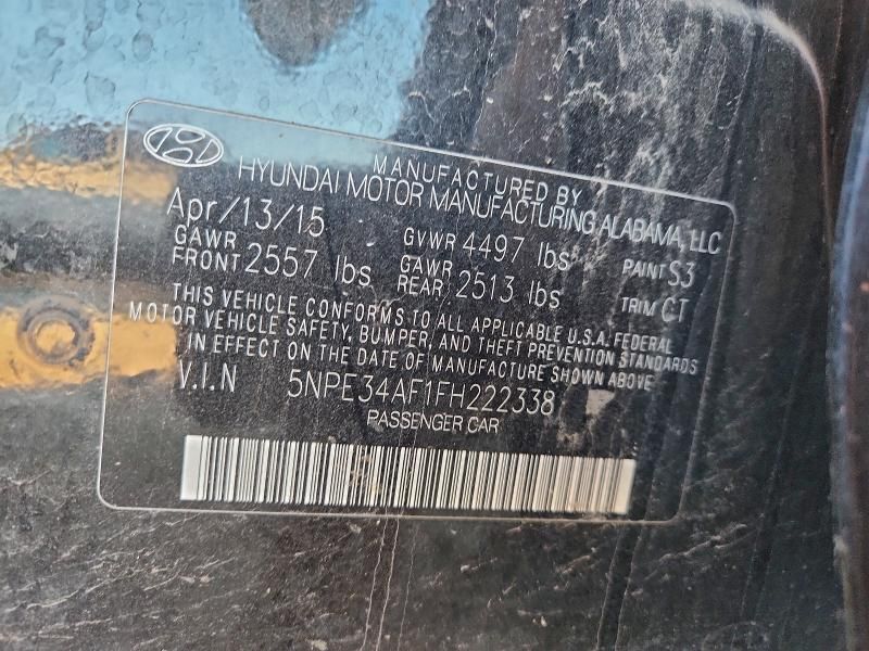 2015 Hyundai Sonata Sport