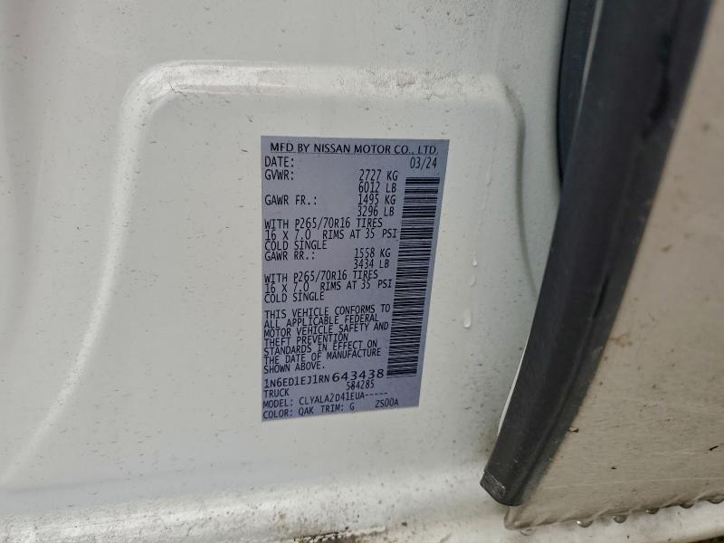 2024 Nissan Frontier s