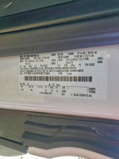 2023 Ford Transit Delivery Van