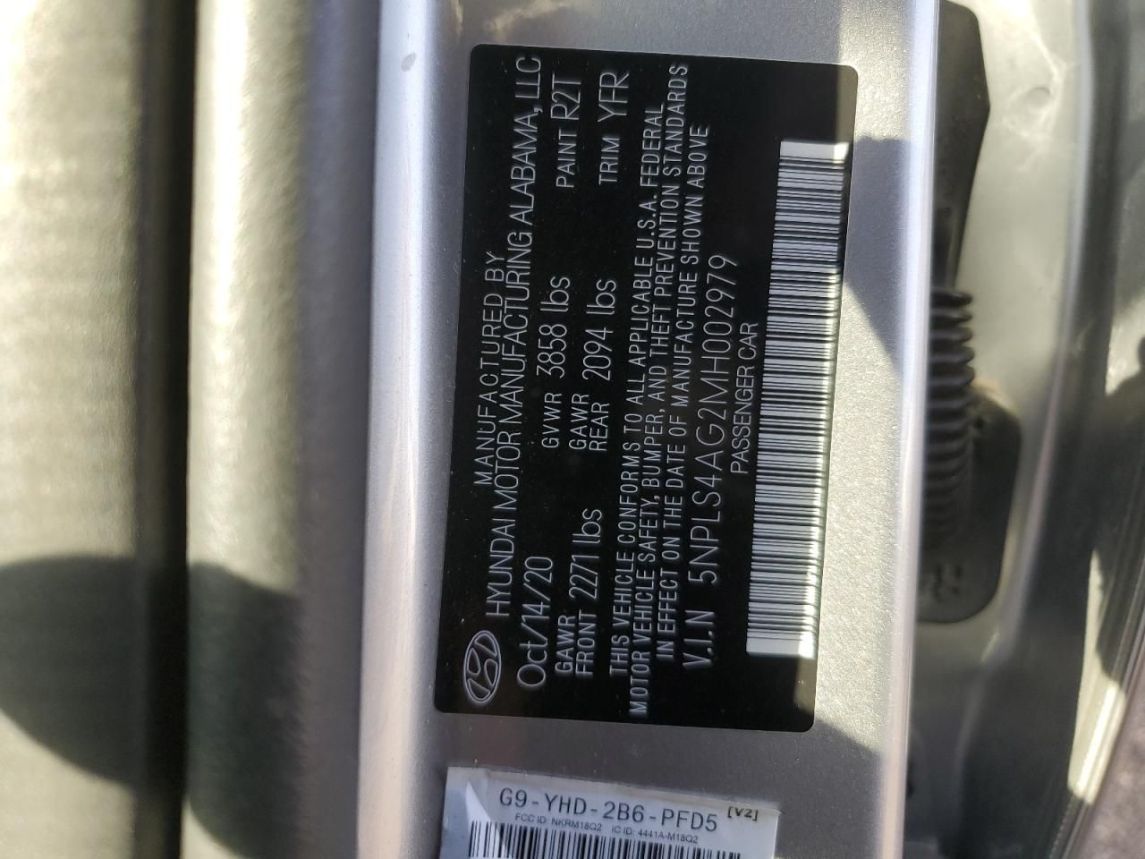 2021 Hyundai Elantra sel