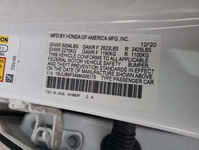 2021 Acura Tlx Tech a