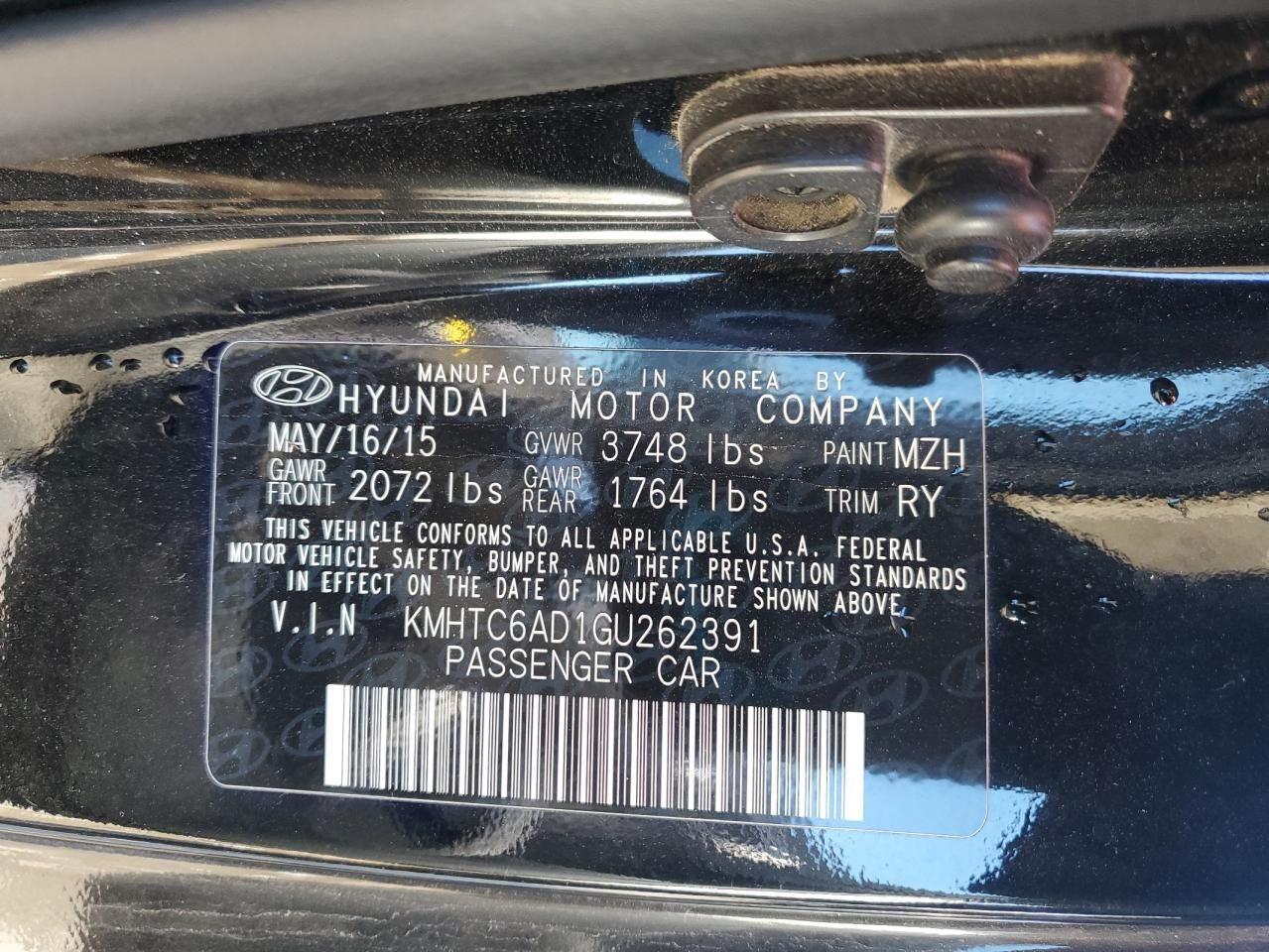 2016 Hyundai Veloster