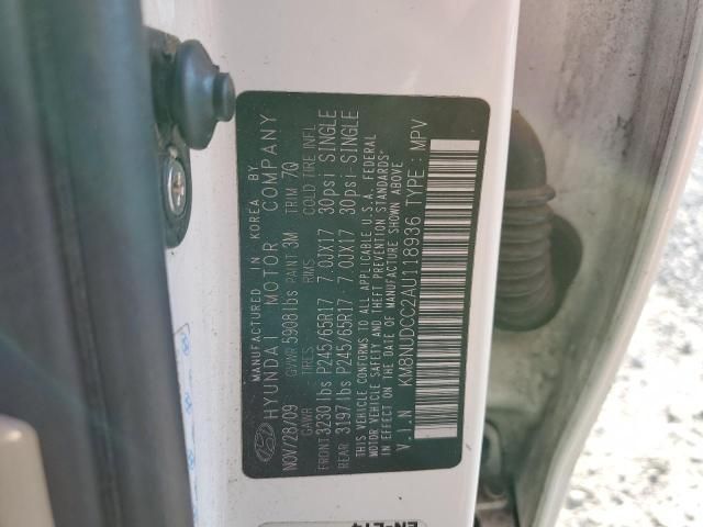 2010 Hyundai Veracruz gls