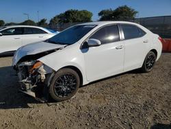 2019 Toyota Corolla l en venta en San Diego, CA