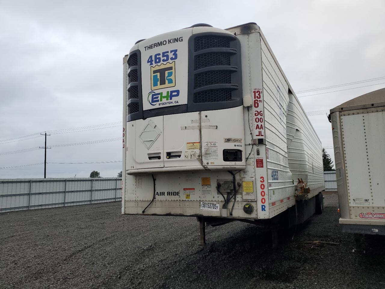 2018 Utility VS2RA Refrigerated Van Trailer