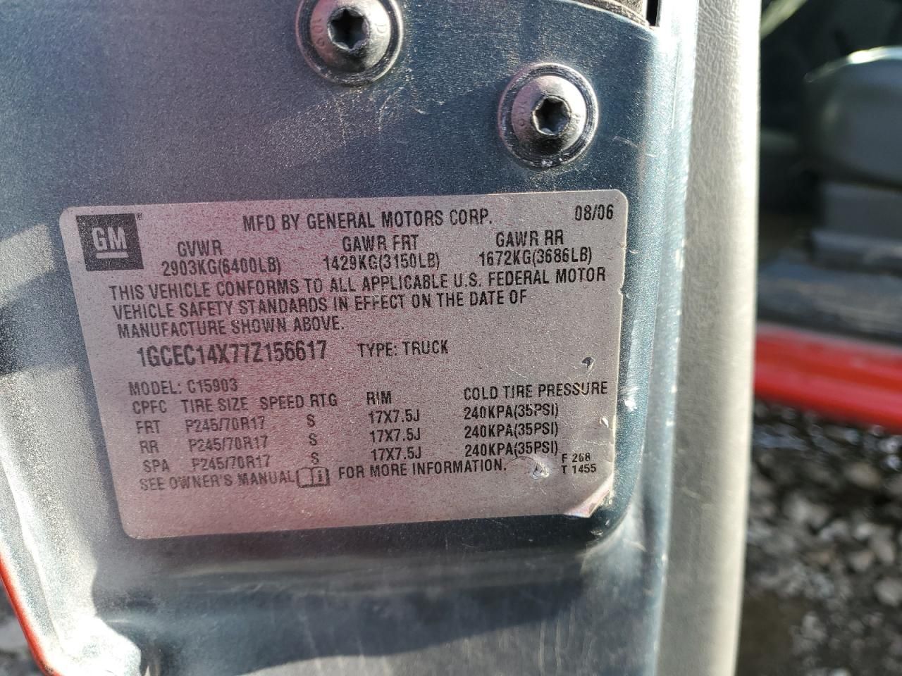 2007 Chevrolet Silverado C1500 Classic