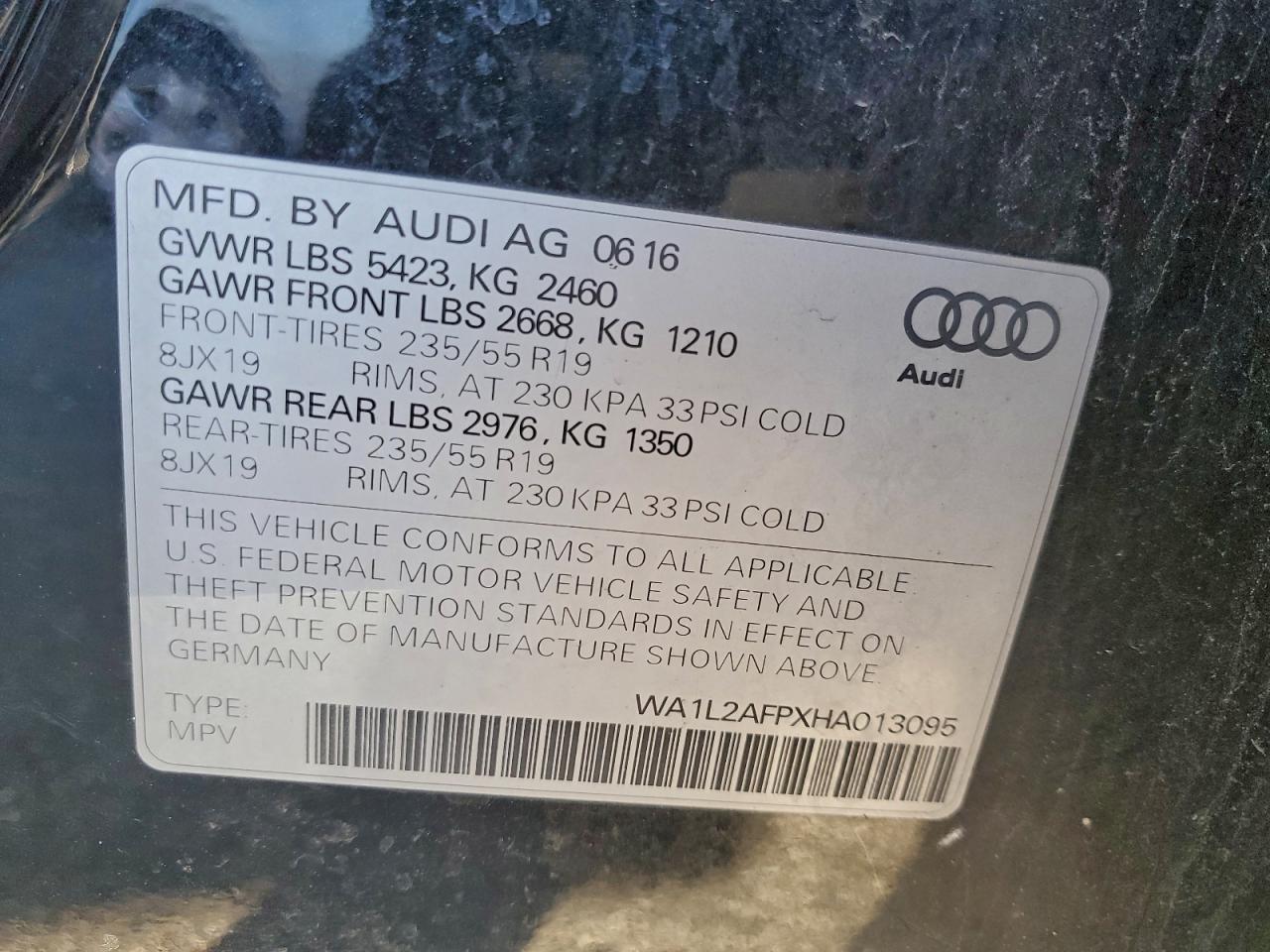 2017 Audi Q5 Premium Plus