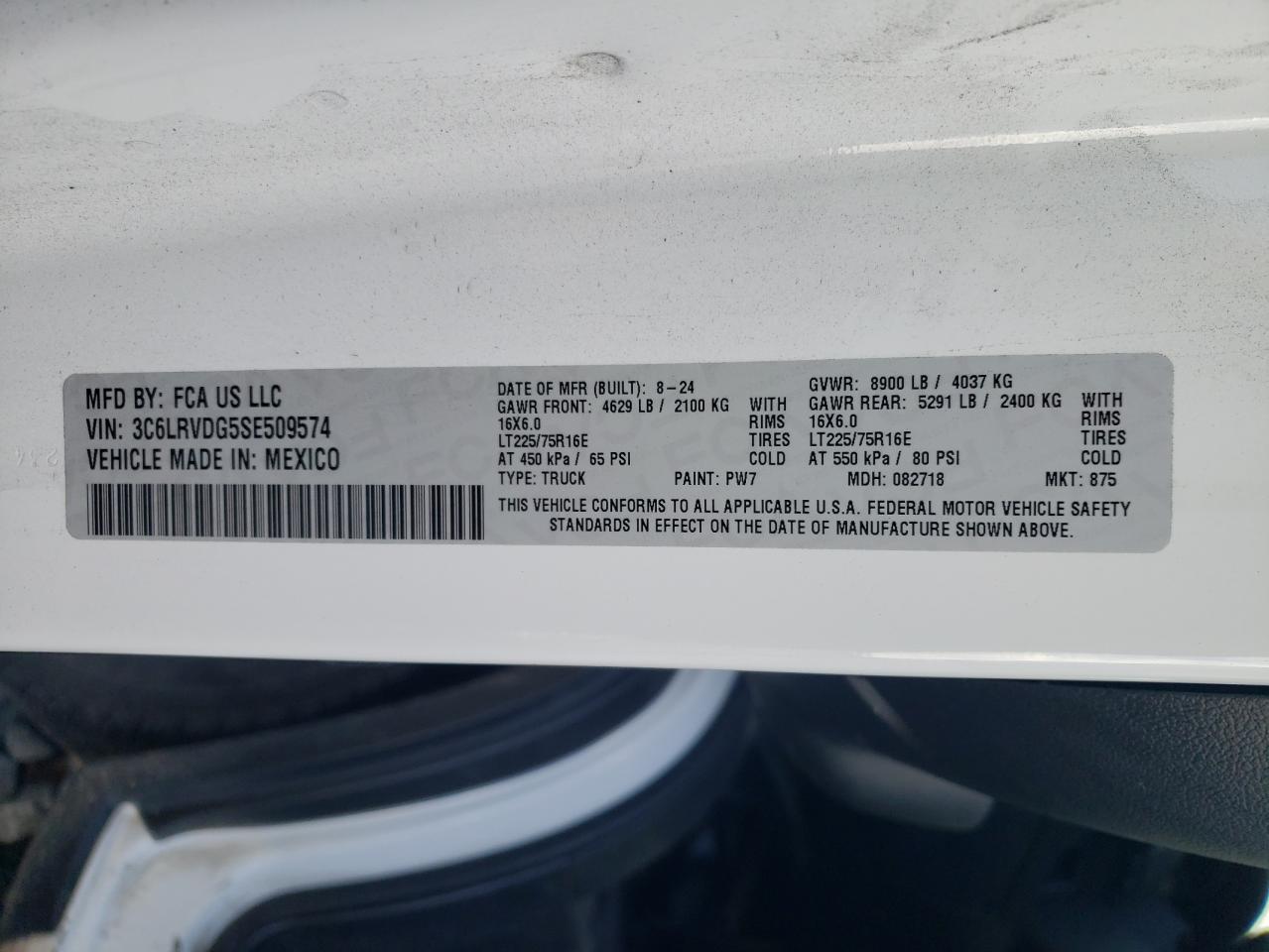 2025 Dodge RAM Promaster Delivery Van