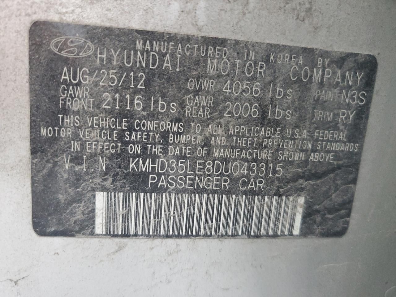 2013 Hyundai Elantra gt