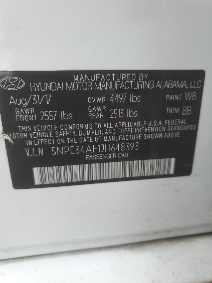 2018 Hyundai Sonata Sport