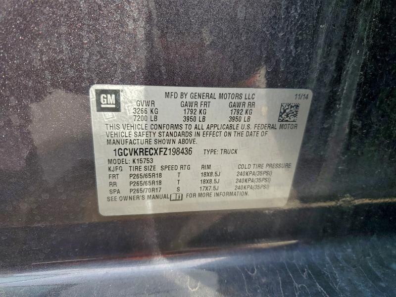 2015 Chevrolet Silverado K1500 LT