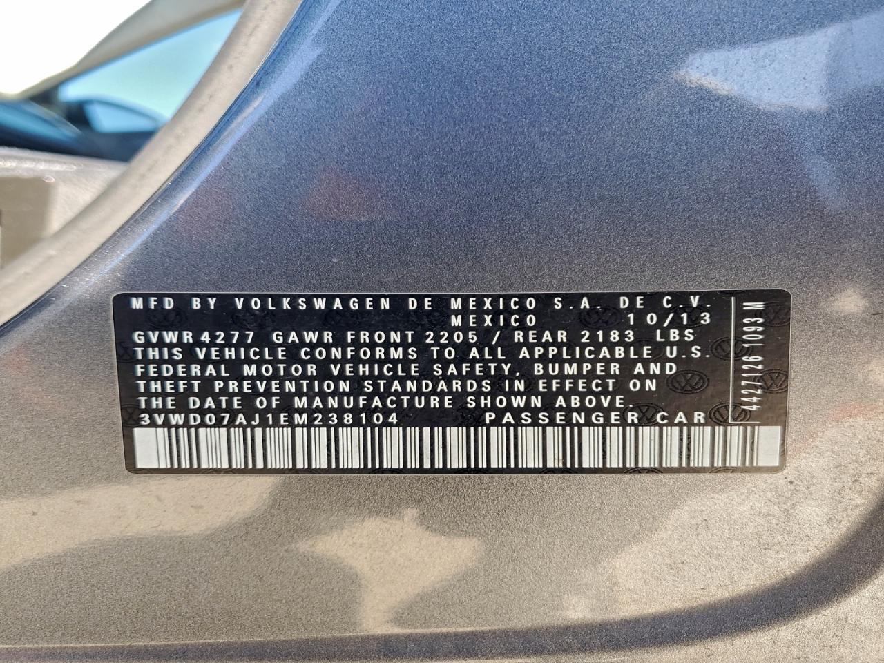 2014 Volkswagen Jetta se