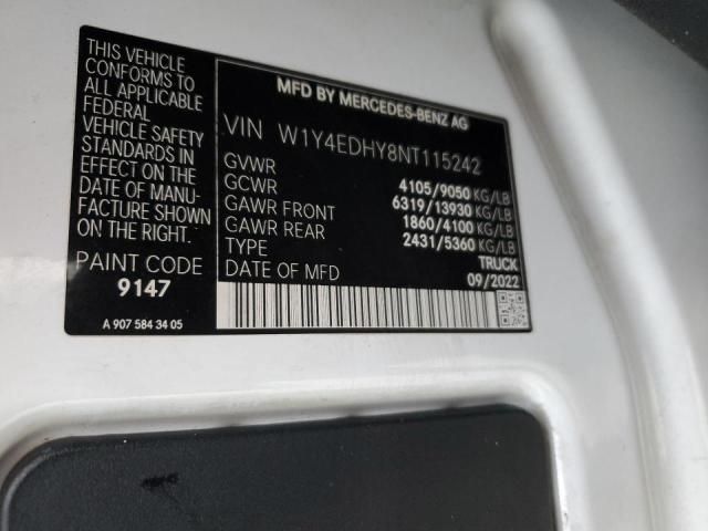 2022 Mercedes-Benz 2022 Mercedes Benz Sprinter Delivery van