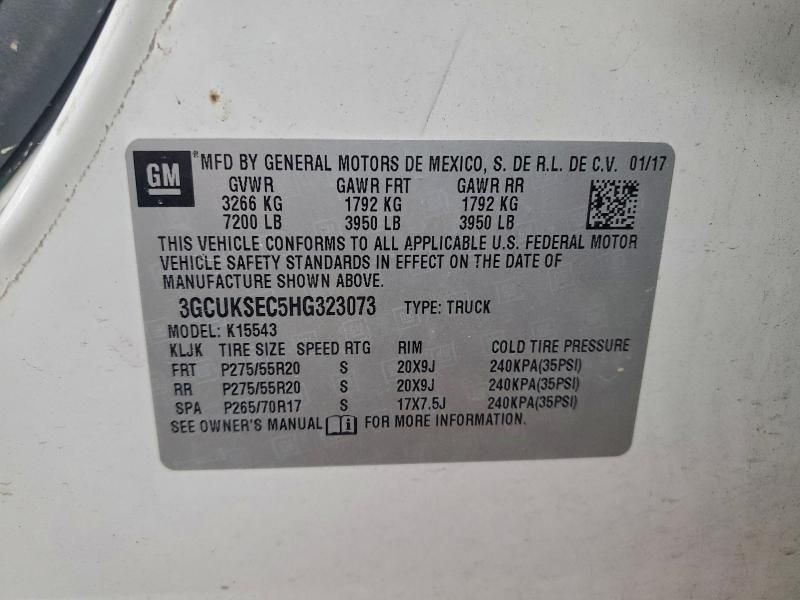 2017 Chevrolet Silverado K1500 ltz