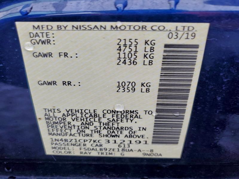 2019 Nissan Leaf s Plus