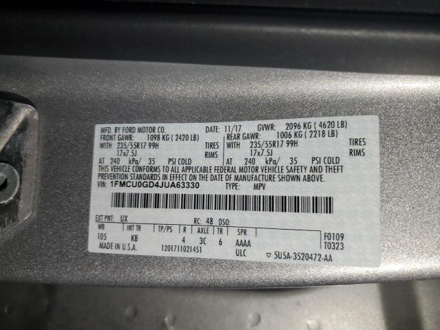 2018 Ford Escape se