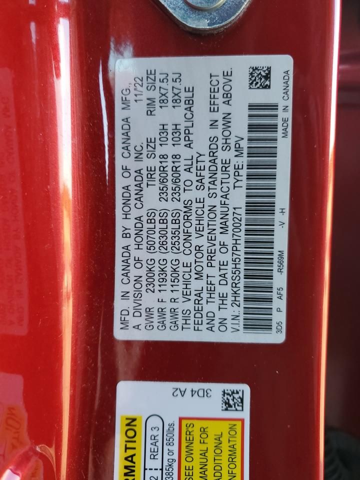 2023 Honda Cr-v Sport