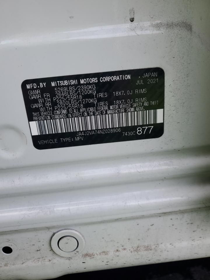 2022 Mitsubishi Outlander sel