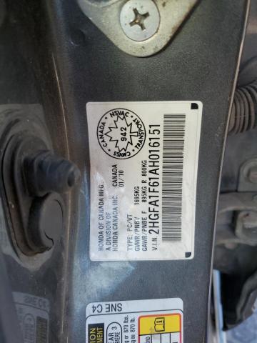 2010 Honda Civic Lx-s
