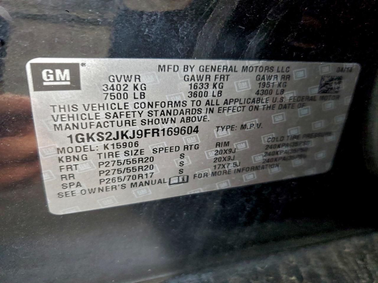 2015 GMC Yukon xl Denali