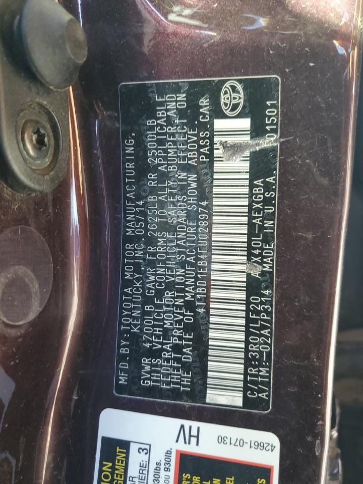 2014 Toyota Avalon Hybrid