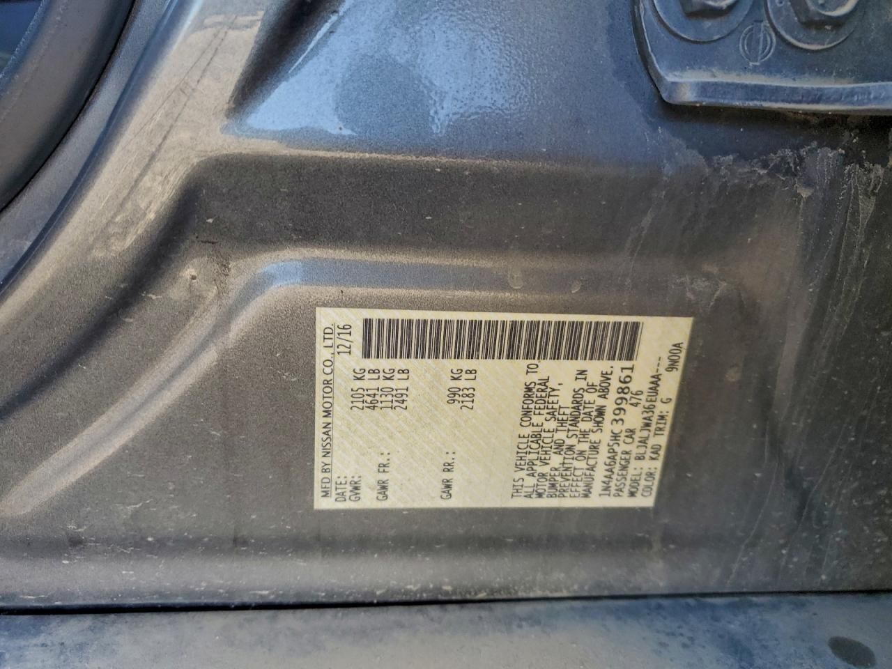 2017 Nissan Maxima 3.5s