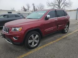 Jeep salvage cars for sale: 2015 Jeep Grand Cherokee Limited