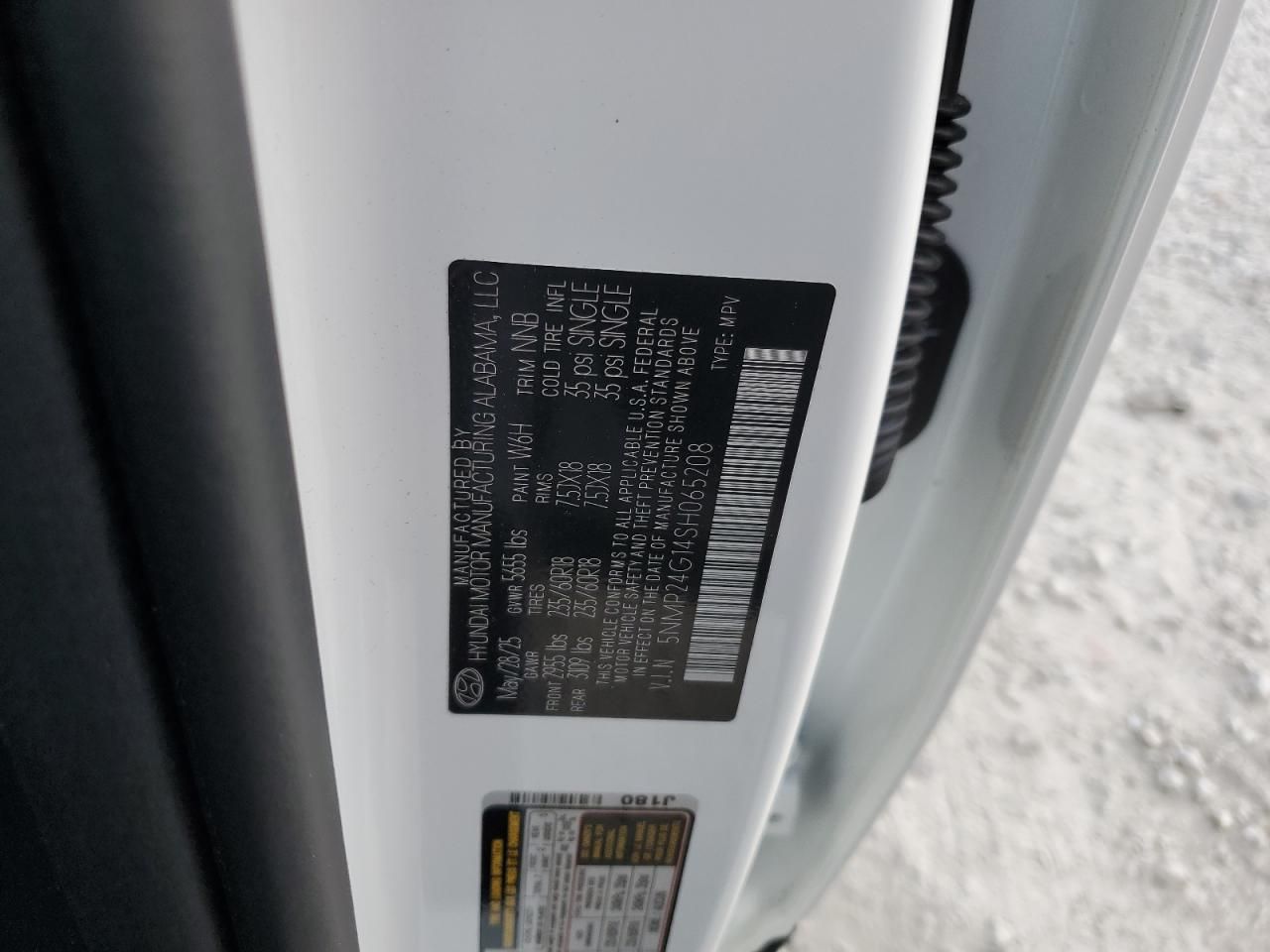 2025 Hyundai Santa fe sel