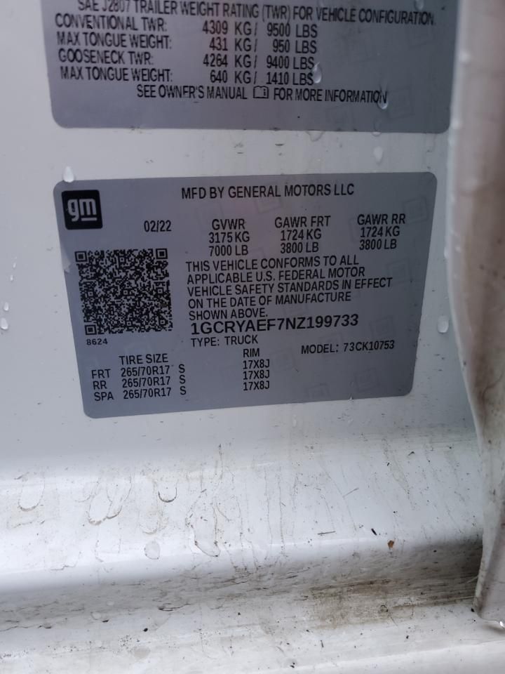 2022 Chevrolet Silverado ltd K1500