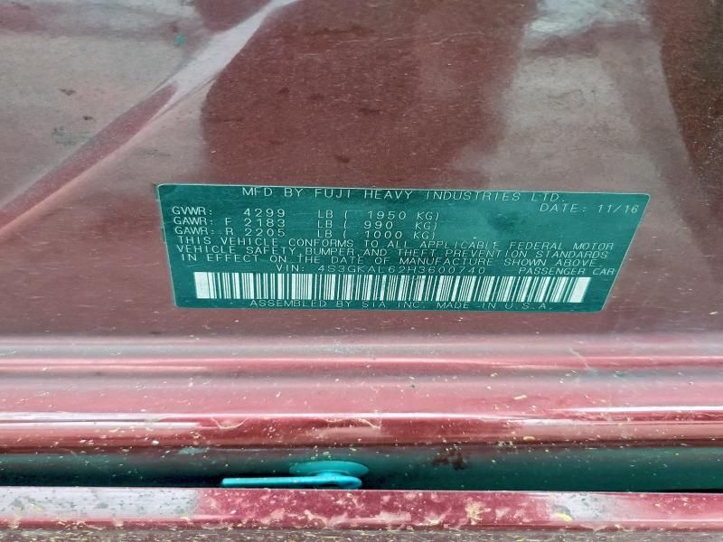 2017 Subaru Impreza Sport