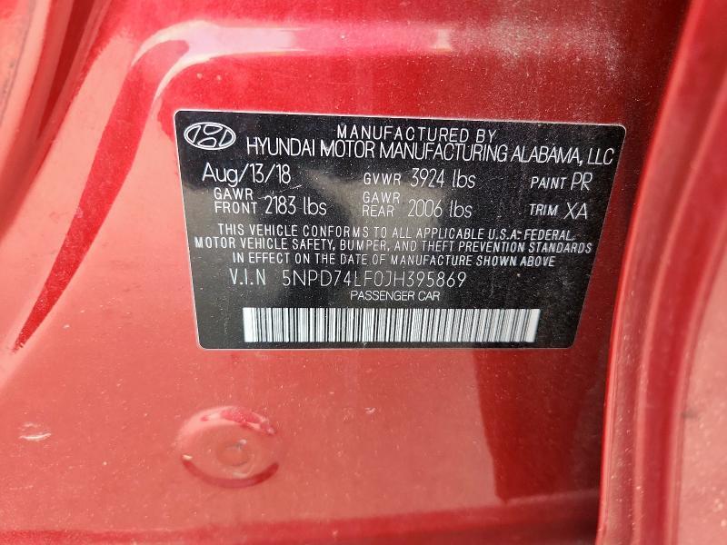 2018 Hyundai Elantra se
