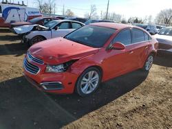 2016 Chevrolet Cruze Limited ltz en venta en Portland, MI