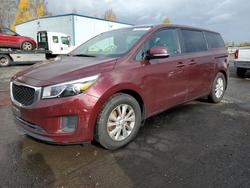 KIA salvage cars for sale: 2017 KIA Sedona lx