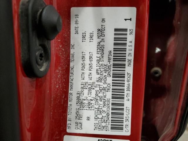 2019 Toyota Tacoma Double cab